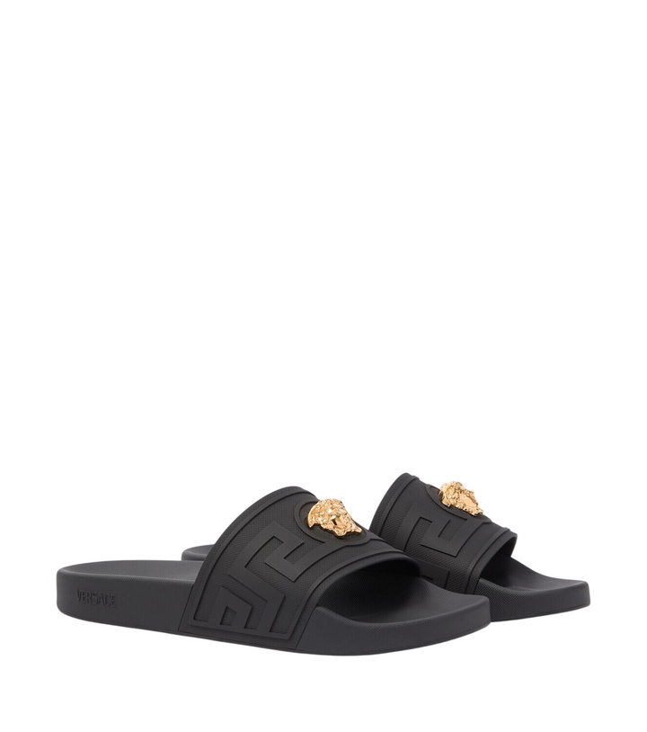 Photo: Versace La Medusa slides