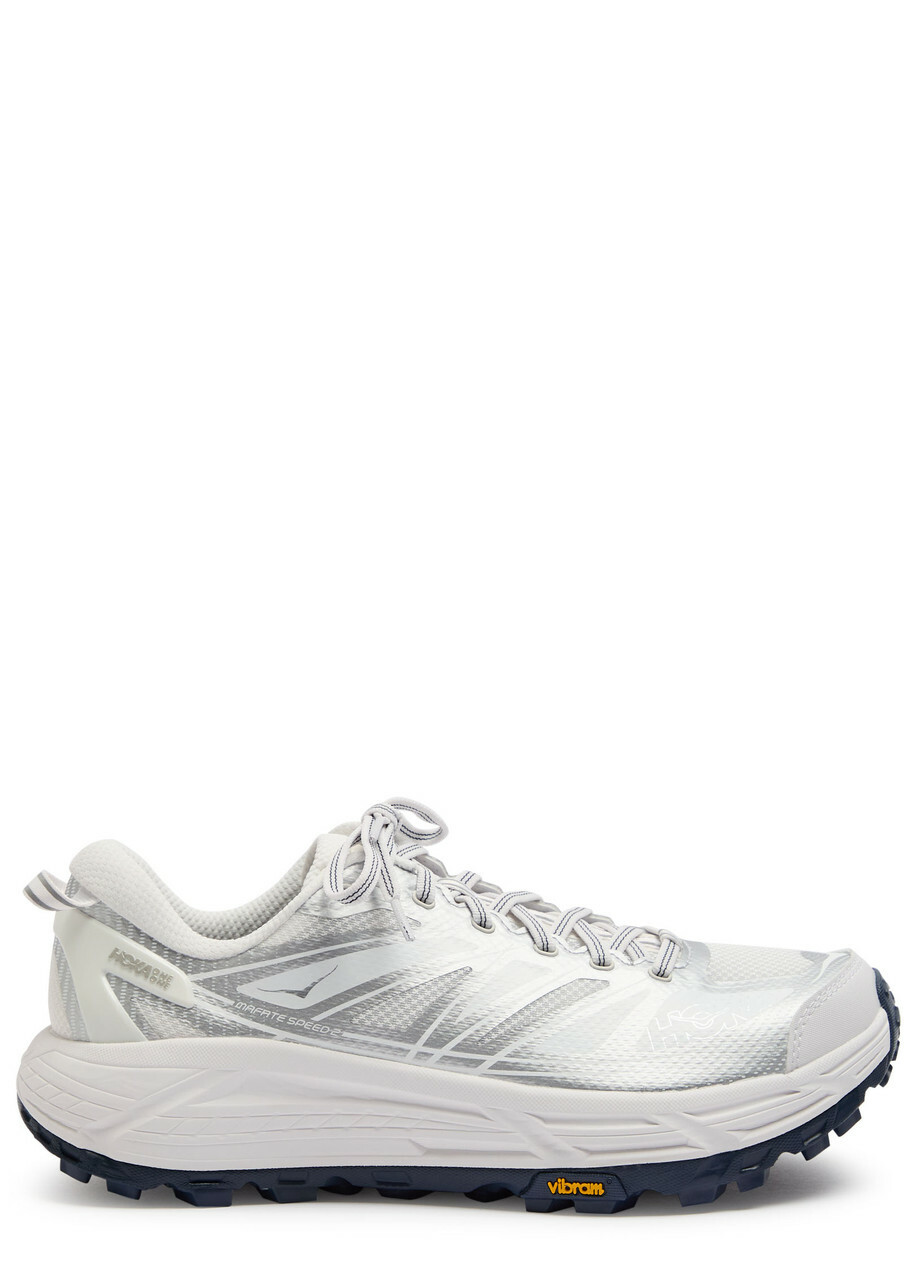 Hoka Mafate Speed 2 Panelled Mesh Sneakers White Hoka One One