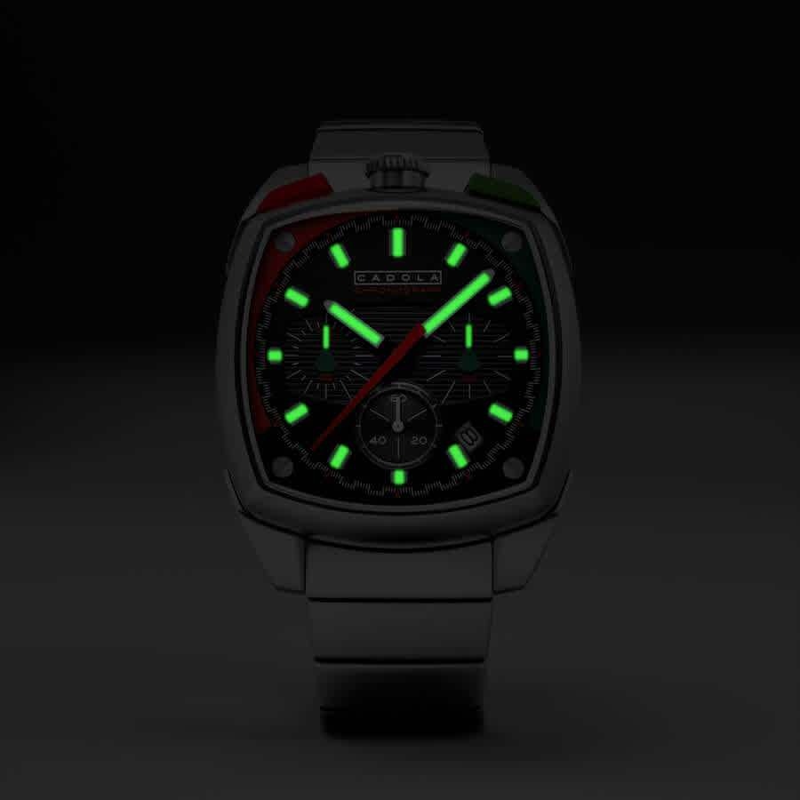 Cadola Taurus Chronograph Quartz Black Dial Mens Watch CD-1060-11