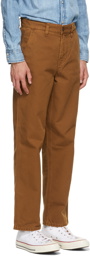 Nudie Jeans Brown Lazy Leo Trousers