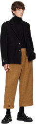 ADER error Black Tucked Blazer