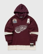 Mitchell & Ness X JUST DON NHL JERSEY HOODIE DETROIT RED WINGS Red Men