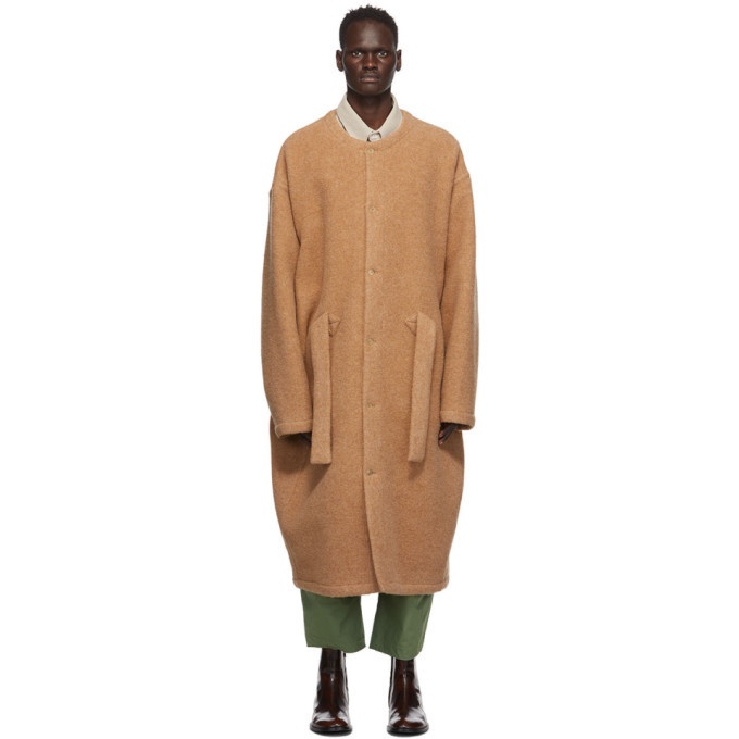 Photo: Hed Mayner Brown Wool Over Coat