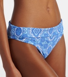 Heidi Klein Mykonos printed bikini bottoms