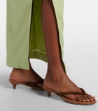 SIR Linen maxi skirt