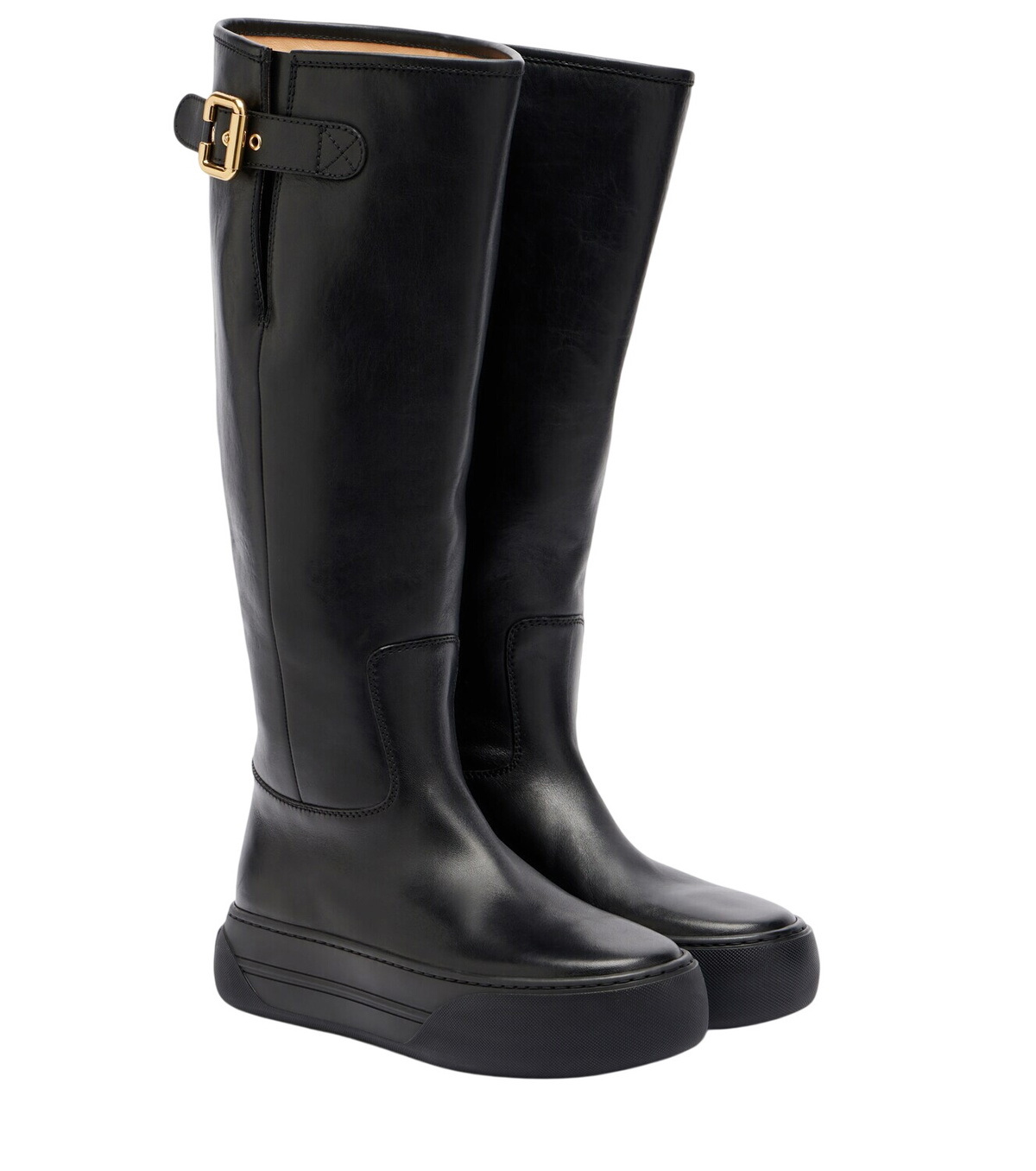 Chloé Black & Grey Franne Sock Boots Chloe