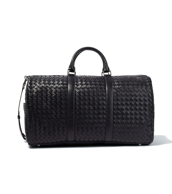 Photo: Bottega Veneta - Intrecciato leather duffle bag