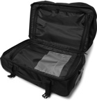 Eastpak - Tranverz Small 51cm Leather-Trimmed Canvas Carry-On Suitcase - Black