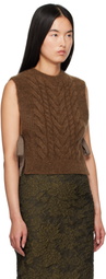 Cecilie Bahnsen Brown Aly Vest
