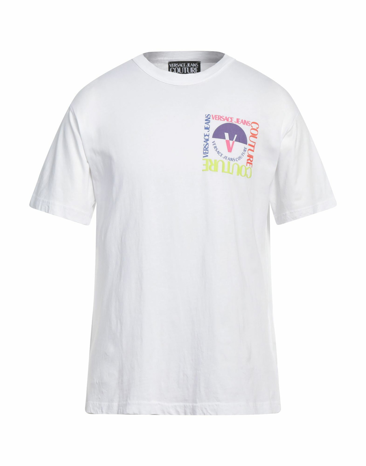 Versace Jeans Couture Mens T-shirt in White