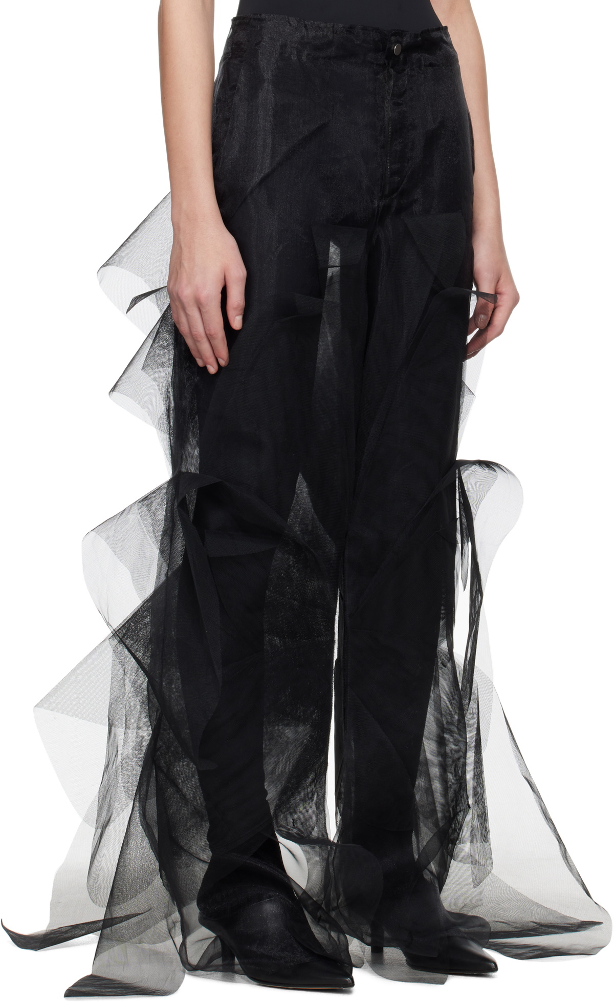 POST ARCHIVE FACTION (PAF) Black 8.0 Technical Trousers