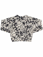 MAISON MANGOSTAN Printed Cotton Crewneck Sweatshirt