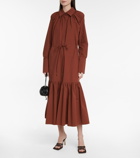 Deveaux New York - Samira cotton shirt dress