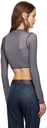 KNWLS Navy Infinity Long Sleeve T-Shirt