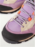 Diemme - Grappa Suede and Mesh Sneakers - Purple