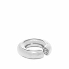 All Blues Women's Almost Ear Cuff Thick in Silver