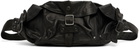 YOHJI YAMAMOTO Black Japan Shoulder 3Pin Body Belt Bag