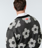 Kenzo Flower Spot cotton jacquard cardigan