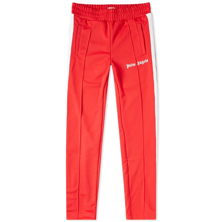 Photo: Palm Angels Taped Track Pants Red