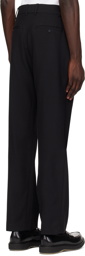 FORMA Black Pleated Trousers
