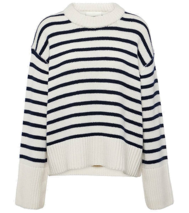 Photo: Lisa Yang Sony striped cashmere sweater