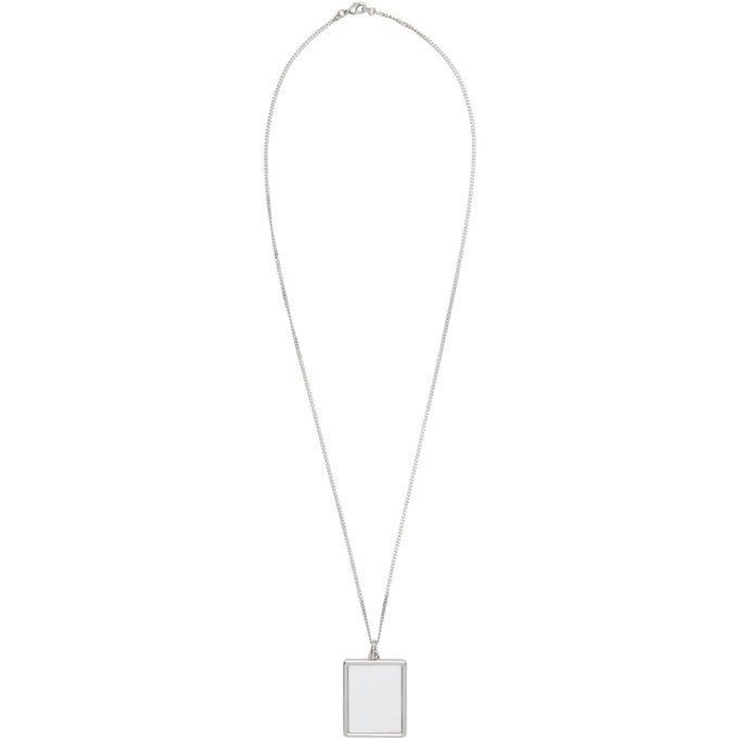 Photo: Dheygere Silver White Board Necklace