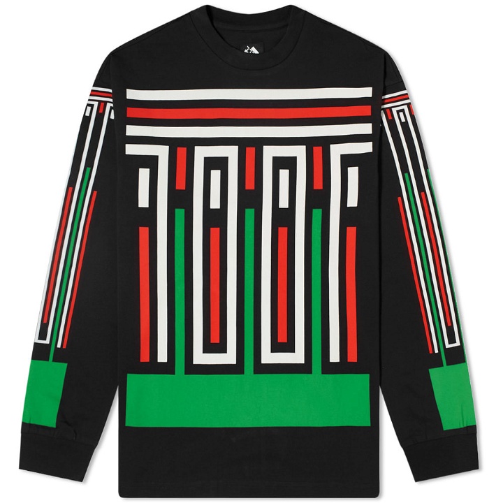 Photo: The Trilogy Tapes Stripes Long Sleeve Tee