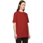 Polythene* Optics Red Silver Stems T-Shirt