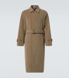 Auralee Belted wool coat