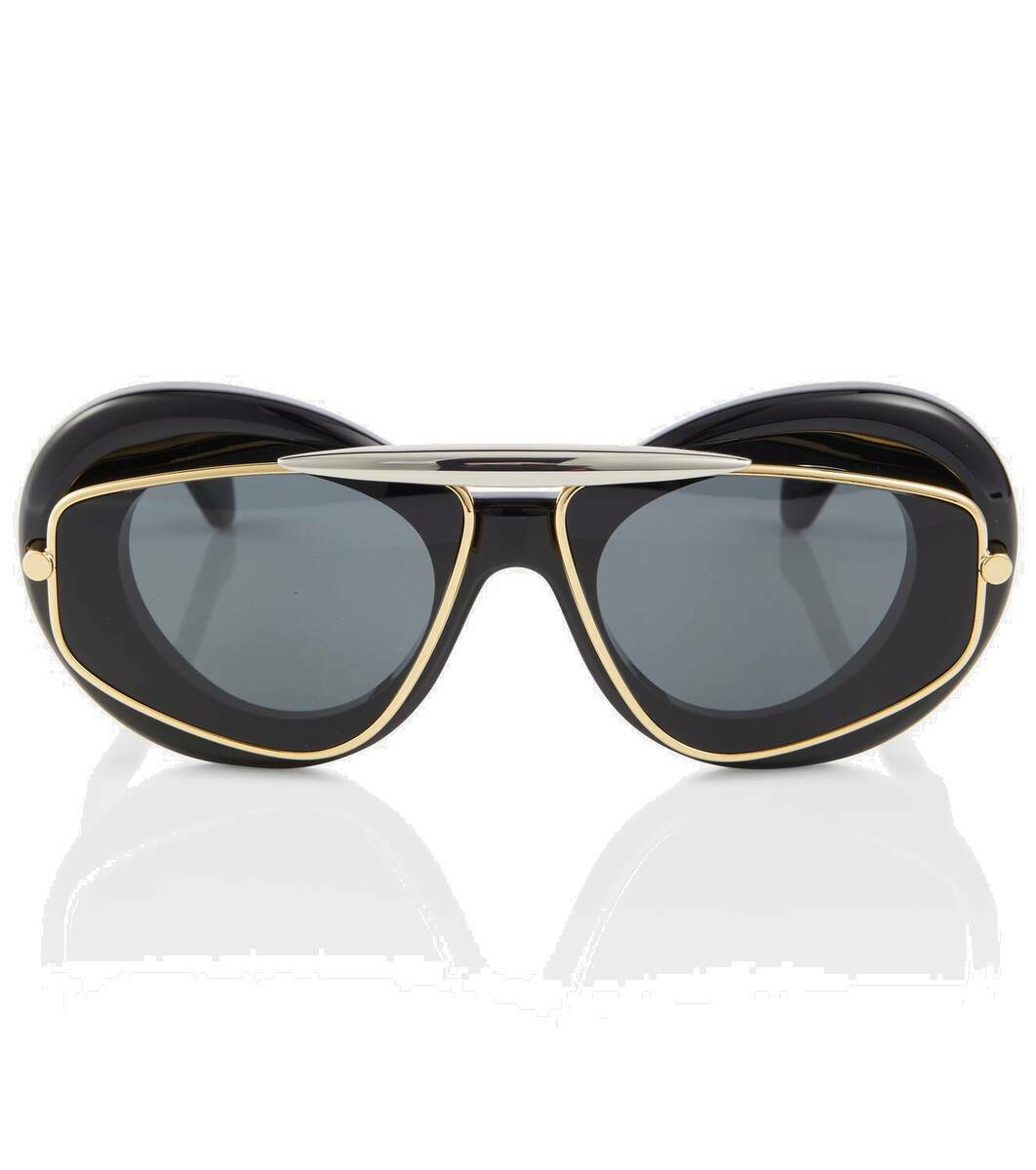 LOEWE サングラス　AVIATOR グラデーション　slw654 LOEWE サングラス AVIATOR グラデーション slw654 - メルカリ