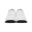 Nike White and Black Air Force 1 07 Sneakers