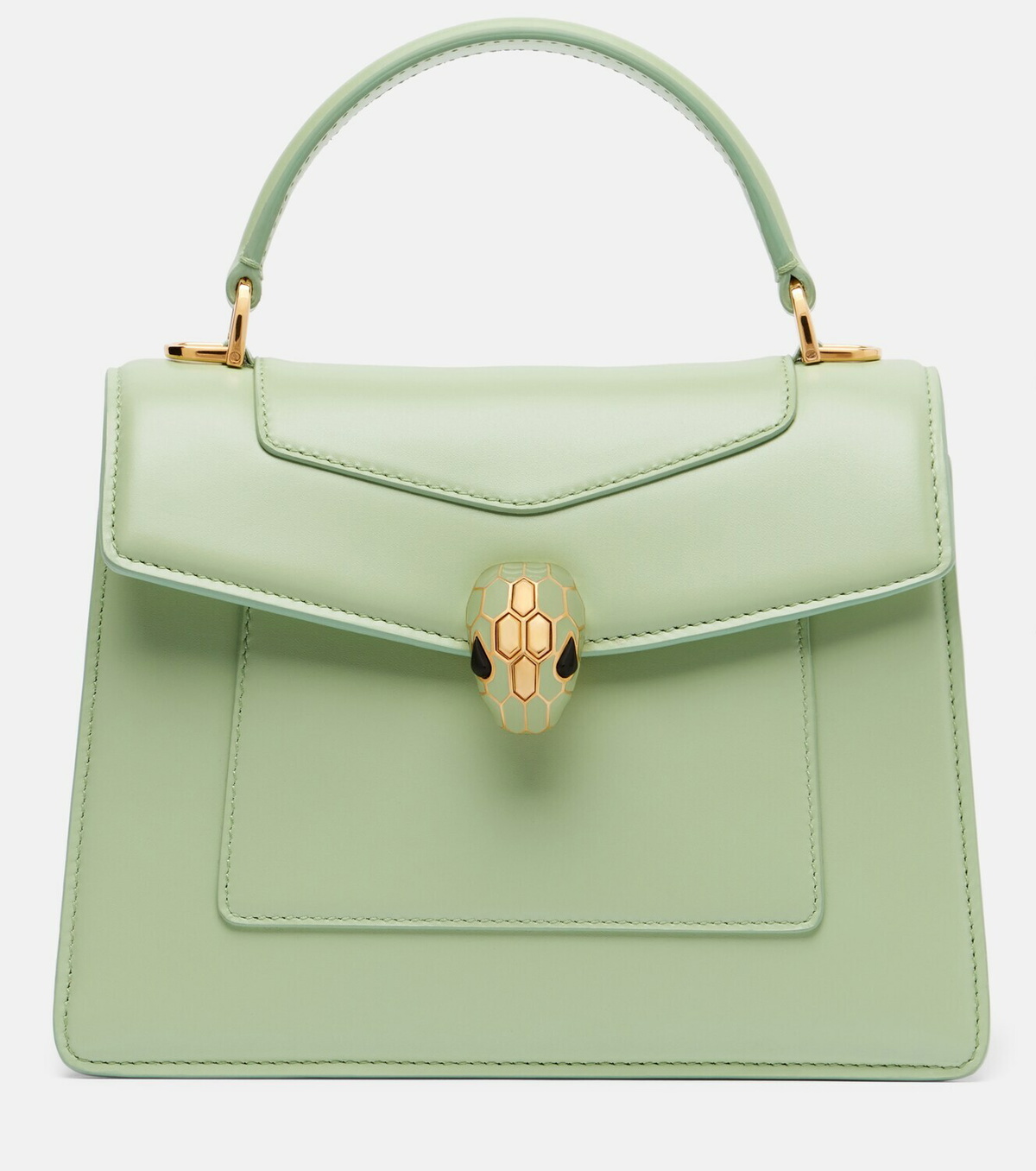 Bvlgari Serpenti Forever Small leather top-handle bag
