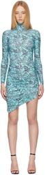 Maisie Wilen SSENSE Exclusive Blue Orbit City Dress