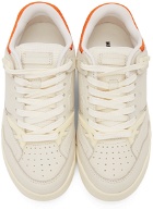 Heron Preston Off-White & Orange Leather Sneakers