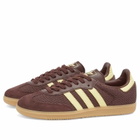 Adidas Samba OG W in Shadow Brown/Powder Yellow