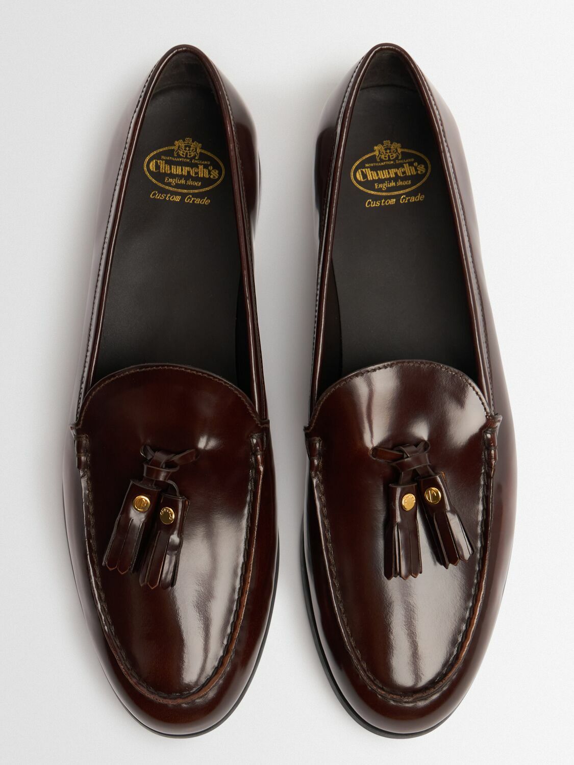 CHURCH'S Priscilla Brushed Leather Loafers