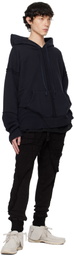 Greg Lauren Navy Drop Hoodie