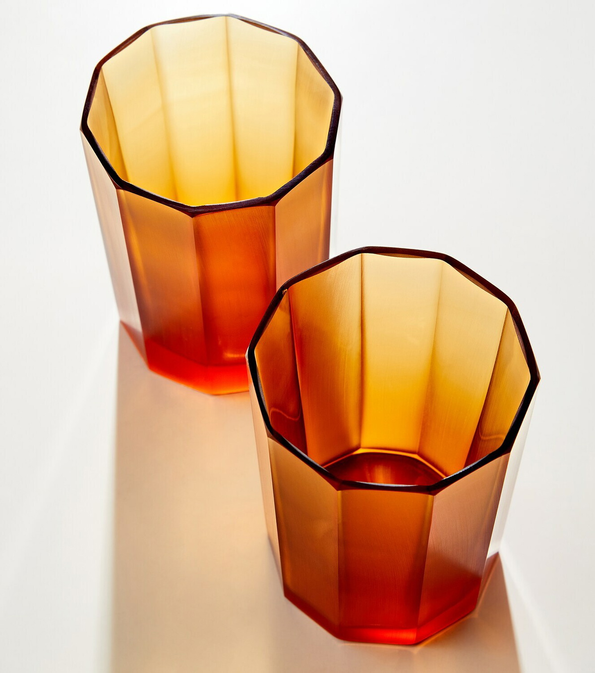 NasonMoretti Dodeca set of 2 glass tumblers
