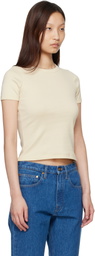 FLORE FLORE Off-White Car T-shirt