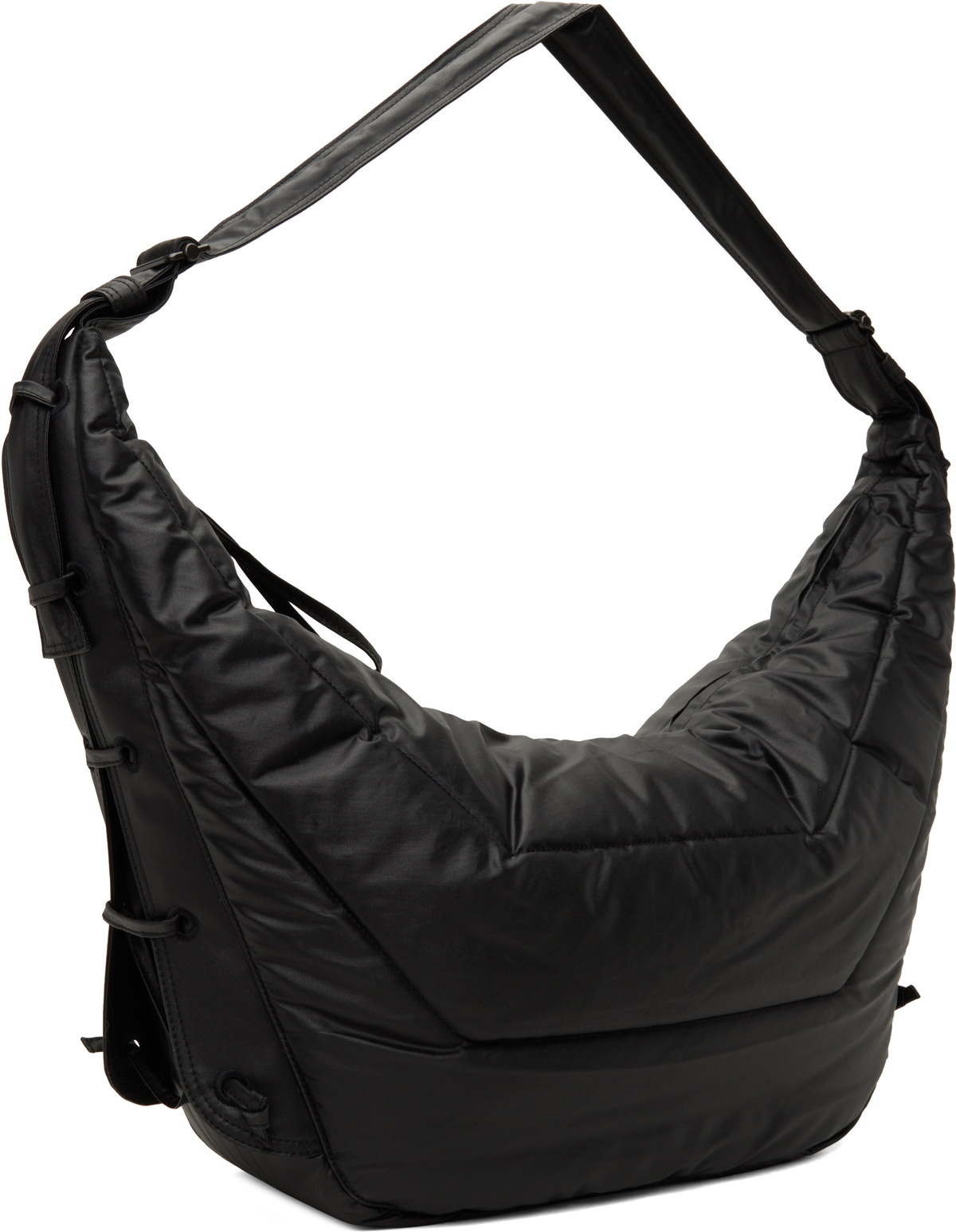 LEMAIRE Black Large Soft Game Bag Lemaire