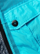 Stone Island - Packable Garment-Dyed Lucido-TC Trench Coat with Detachable Mesh Gilet - Blue