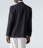 Rubinacci Single-breasted virgin wool blazer