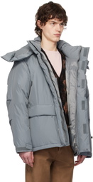 DAIWA PIER39 Gray GORE-TEX WINDSTOPPER Expedition Down Jacket
