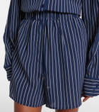 The Frankie Shop Lui striped shorts