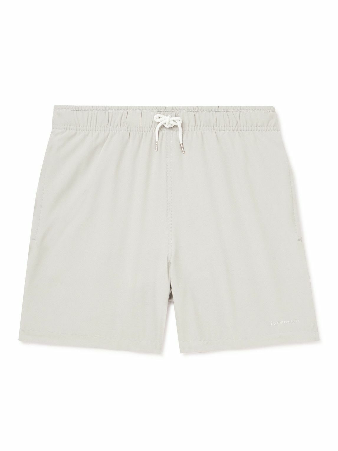 NN07 - Jules Straight-Leg Mid-Length Swim Shorts - Gray