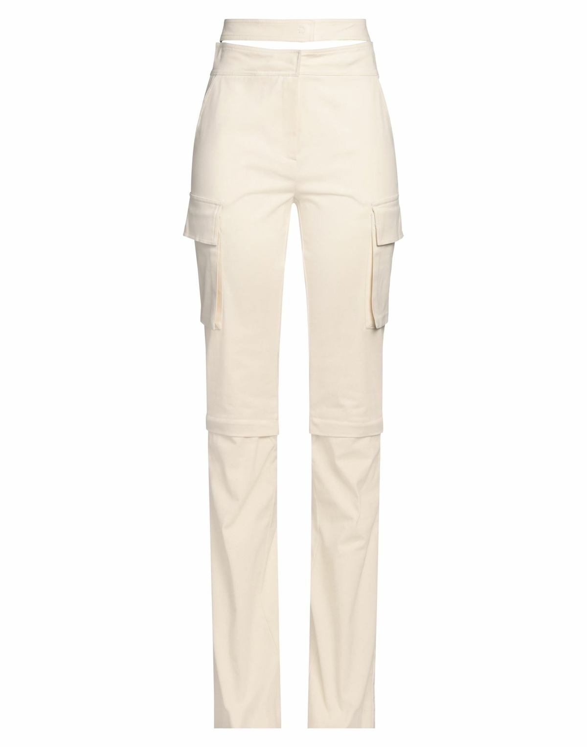 Andreādamo Womens Pants Cream