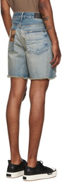 AMIRI Blue Camo Patch Shorts