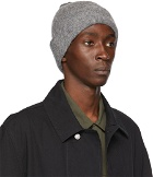 MHL by Margaret Howell Grey Wool Felted Beanie