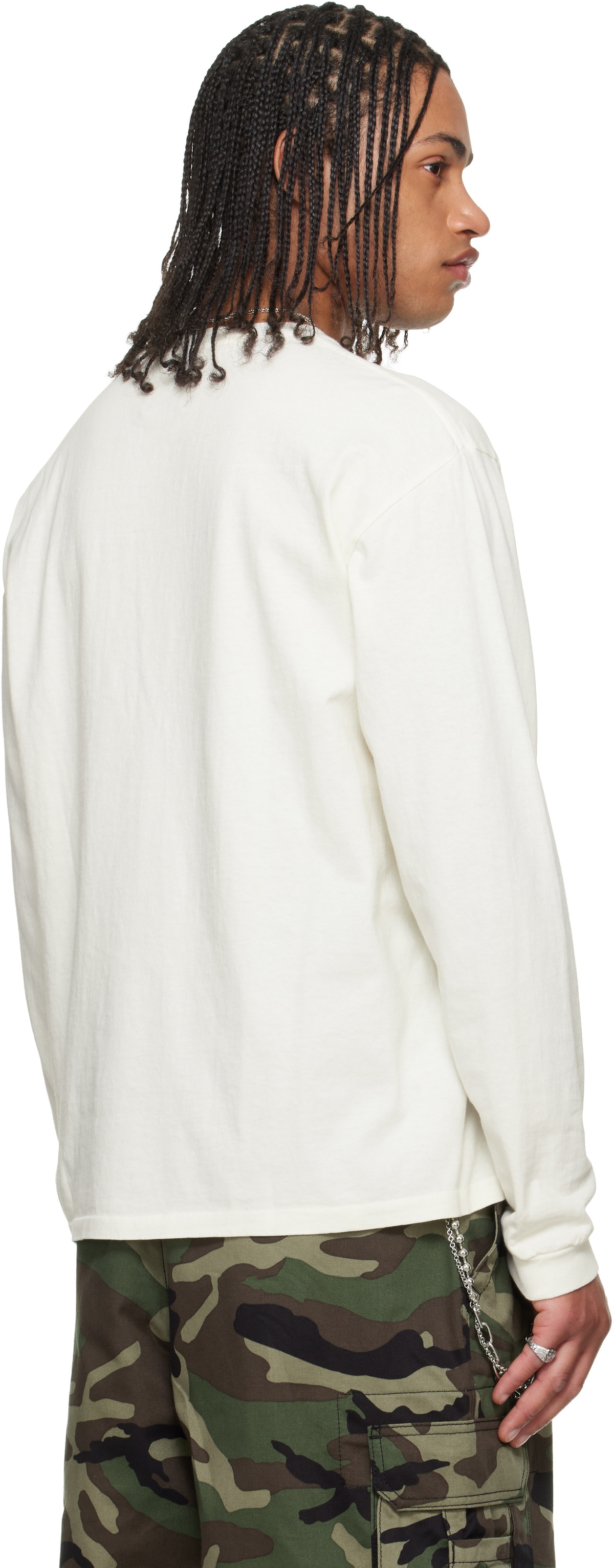 Gallery Dept. Off-White French Logo Lux Long Sleeve T-shirt