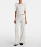 Lisa Yang Suyin pointelle cotton and cashmere sweater